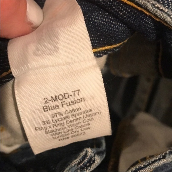 Paper Denim Cloth straight leg jeans - Picture 4 of 5